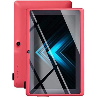 Imagem de Tablet de 7 polegadas, Android 8.1, tela Slate HD IPS, processador quad-core, 8 MP + 13 MP, Wi-Fi, GPS, FM, OTG, cavidade de som de alto-falante duplo.