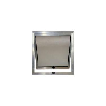 Imagem de Vitro Maxim Ar Alumínio Brilhante 60x60 - LUMINEZIRI