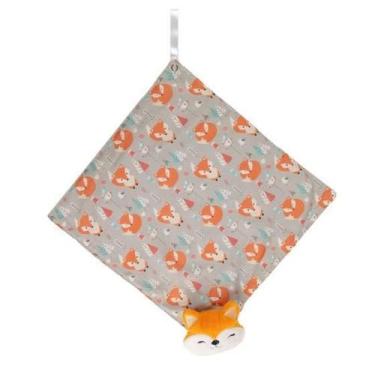 Imagem de Naninha Para Bebê Com Prendedor de Chupeta Estampa Variadas - LuckBaby