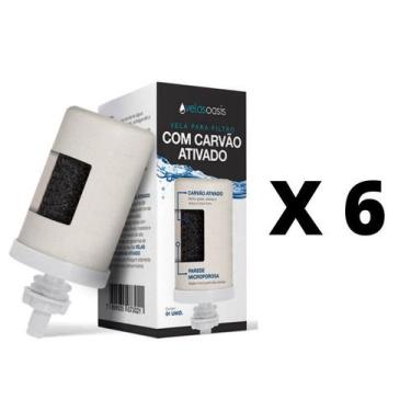 Imagem de Vela De Carvão Ativado Oasis Para Filtro De Barro 06 Un