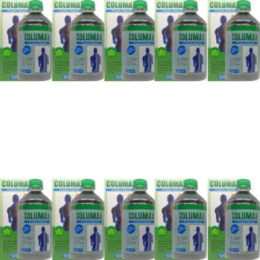 Imagem de Suplemento Alimentar Columax Natural Frasco 500ml Kit 10 Unidades, Env