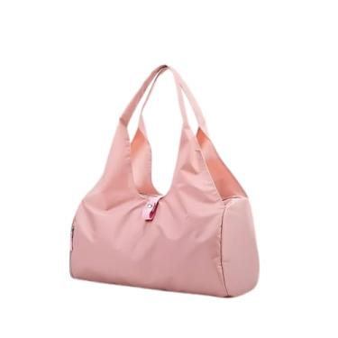 Imagem de Bolsa Feminina De Academia Grande Esportiva Leve Gym Faculdade Viagem Mochila Fitness Impermeável Resistente Bolso Para Tênis Casual Blogueira Fashion - ZAFIN (Rosa)