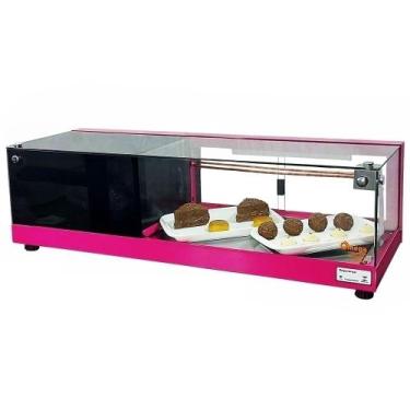 Imagem de BC-VFRD900 - Vitrine Refrigerada Beta para doces 90cm Rosa - 127V - Om