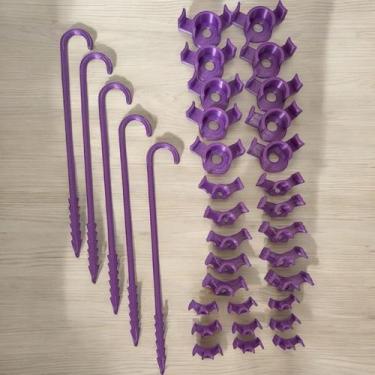 Imagem de Kit 30 Budclip - Lst - Low Stress Training Cultivo Indoor - FLEX3D, Ro