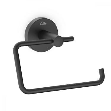 Imagem de Papeleira N. City Preto Matte Celite