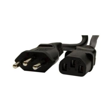 Imagem de Cabo De Força 5 Metros - Tripolar - Novo Padrão - Até 800W