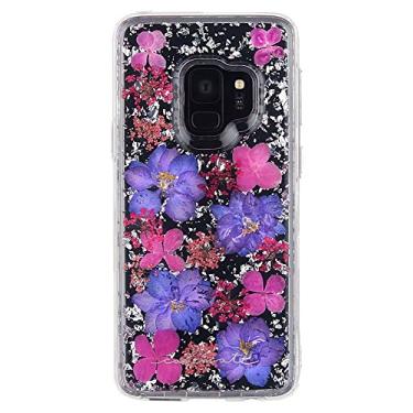Imagem de Case-Mate - Capa para Samsung Galaxy S9 - Pétalas Karat - Feita com flores reais - Design protetor fino - Pétalas roxas