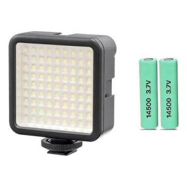 Imagem de Iluminador Soleste W81 Mini Led Pra Câmera Luz Panel 6.5w Cor da estru