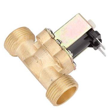 Imagem de Válvula Solenóide de Latão Chave de Entrada de água G3/4 Ação Sensível (Mingzhegzrugdy467-01)