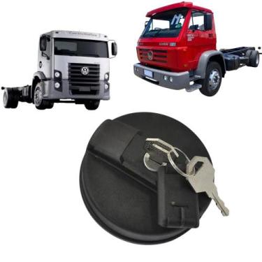 Imagem de Tampa Combustível Valvulada C/Chave Rosca Interna Compatível VW 13150/