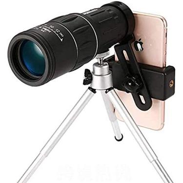 Imagem de MINJING Telescópio monóculo telescópios astronômicos 16X52 Dual Focus Telescópio Monocular Zoom Binóculos 66M/8000M Mira para Binóculos de Viagem