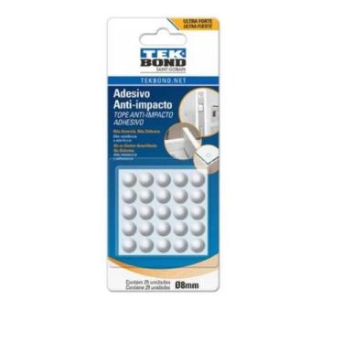Imagem de Kit c/ 25 Adesivo Anti-Impacto Gota 8mm Tekbond