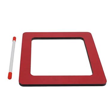 Imagem de Orff Instruments S Round S Instrumento de percussão musical iluminação formato especial redondo mão comprimido quadro pele vermelho iluminação instrumento de percussão redondo