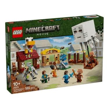 Imagem de Lego Minecraft 21273 O Ataque Da Vila Do Balão Ghast