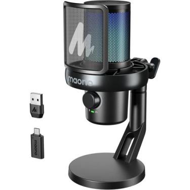 Imagem de Microfone sem fio para jogos MAONO DM40 Pro com mudança de voz AI