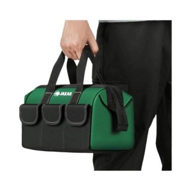 Imagem de Bolsa Tote de Ferramentas Grande e Resistente - Boca Larga e Espaçosa,