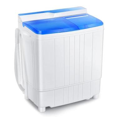 Imagem de Máquina de lavar roupa Giantex Portable Twin Tub 13 libras