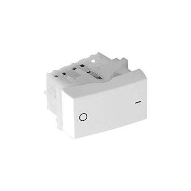 Imagem de Módulo Interruptor Bipolar Paralelo 10A Branco Modulare Fame