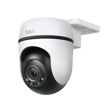 Imagem de TP-Link Tapo C510W Telecamera WiFi Esterno QHD 2K, 360° Visuale, Visione Notturna a Colori, Telecamera IP di Sorveglianza, Sensore di Movimento, Impermeável IP65, Audio Bidirecional, Alexa