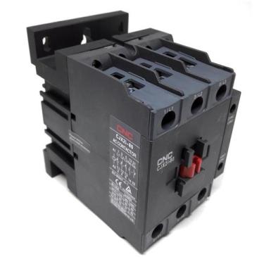 Imagem de Contator Modelo Cjx2I-80 220V 80A Na/Nf Cnc