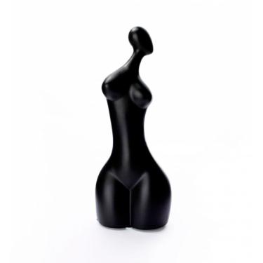 Imagem de Esculturapo Preto 25x10,5cm