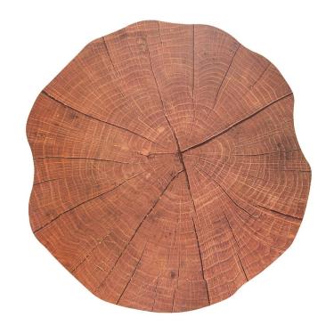 Imagem de Jogo Americano Rustico Madeira Tronco Giardino Slice