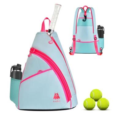Imagem de PeakPack Mochila Leve Transversal, Bolsa Tiracolo Para Pickleball, Tênis, Raquetebol E Viagens Femininas