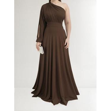 Imagem de Vestido Luxo Para Casamento Formatura, Festa, Batizado - Casual Dress,