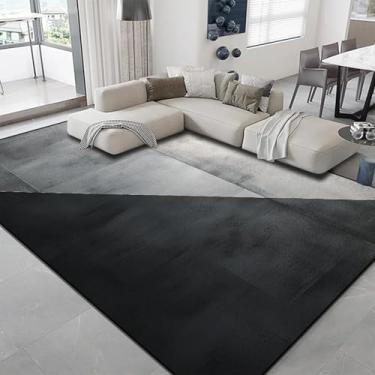 Imagem de Tapetes leves e luxuosos para sala de estar, sofá, mesa de centro, tapetes geométricos modernos para quarto, varanda, vestiário e casa (200x250 cm 78,7x98 pol./DT-6138-flannel-10)