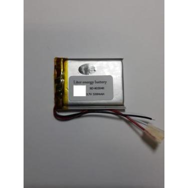 Imagem de Bateria  3,7v   550mah 4mm X 30mm X 40mm - bgb