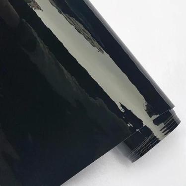 Imagem de Piano Preto Ultra Brilhante Autoadesivo Envoltório De Carro Filme De V