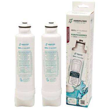 Imagem de Kit 2 Refil Hf-Elx-30/40 Para Filtro Electrolux - Branco - Hidrofiltro