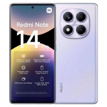 Imagem de Celular Note 14 Pro 256GB, 8GB RAM, 4G, Xiaomi, Câmera 200MP 8MP 2MP, 