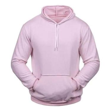 Imagem de Moletom Canguru Masculino Feminino Inverno Capuz Forrado - NoBrand, Ro