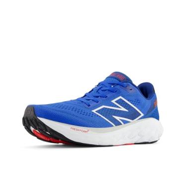 Imagem de New Balance Fresh Foam X 880 V14 Tênis de corrida masculino, Oásis azul/azul atlântico/vermelho verdadeiro, 12.5 Narrow