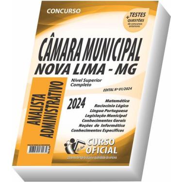 Imagem de Apostila Câmara De Nova Lima - Mg - Analista Administrativo - Curso of