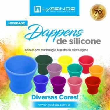 Imagem de Pote dappen de silicone - lysanda, Violeta escuro
