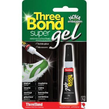 Imagem de Adesivo instantaneo super gel n 3g three bond