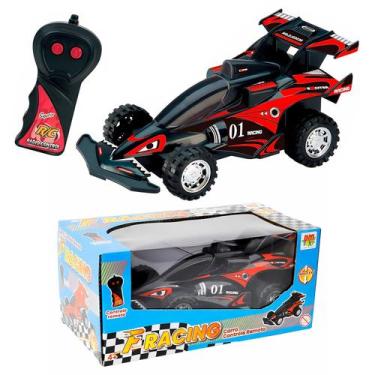 Imagem de Carro De Controle Remoto F Racing Compacto Com Design Esportivo E Fren