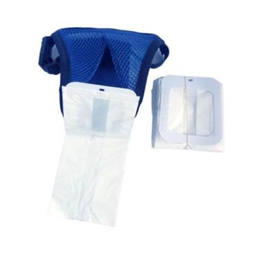 Imagem de Bothyi Calça coletora de fezes de cachorro confortável com 10 sacos coletores de resíduos para cães idosos, L