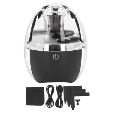 Imagem de Alto -falante Ferrofluido portátil colorido de desktop de desktop lâmpada de líquido magnético para camping piqueniques