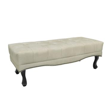Imagem de Cal��adeira Recamier Casal Queen 160cm Alba Veludo - Loja Shee