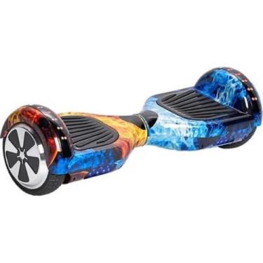 Imagem de Patinete Elétrico Autoequilibrado Hoverboard Resistente Para Passeios 