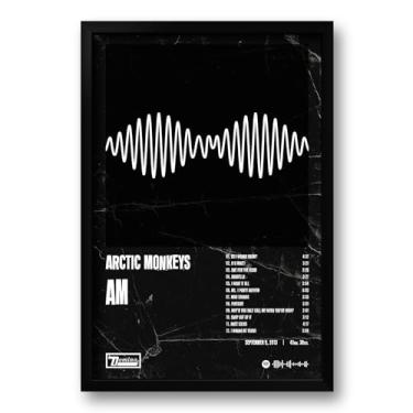 Imagem de Quadro Álbum Spotify AM ArcticMonkeys 40x60cm
