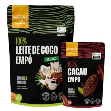 Imagem de Cacau em Pó 100% Puro 226g + Leite de Coco em Pó Puro 907g