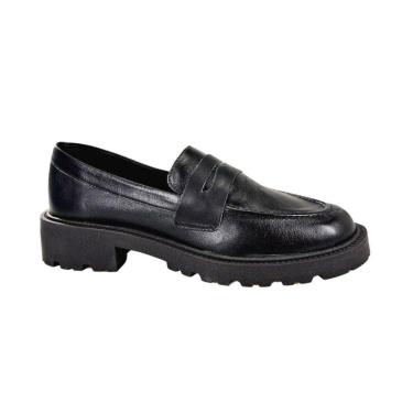 Imagem de Mocassim Feminino Lia Line Preto - 2304-Feminino