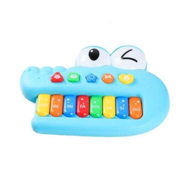 Imagem de Teclado Musical Crocodilo - Brinkzania