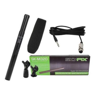 Imagem de Microfone Shotgun Super Unidirecional Ultra-cardióide Ht-320 - SKYPIX