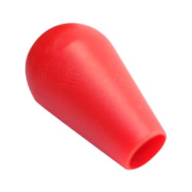 Imagem de Milageto Gaming Elíptico Joystick Bola Acessórios de Videogame Entusiastas Do Jogo Presente Joystick Tampa Substituição, Vermelho