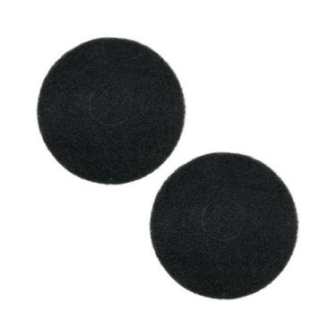 Imagem de Kit Discos Enceradeira Preto 350mm  Cleanfix, Tennant, IPC - LCTE